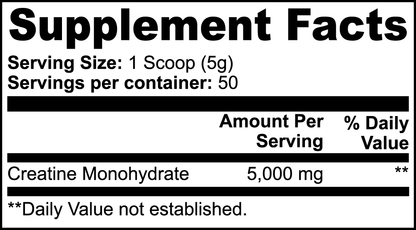 Monohydrate de créatine